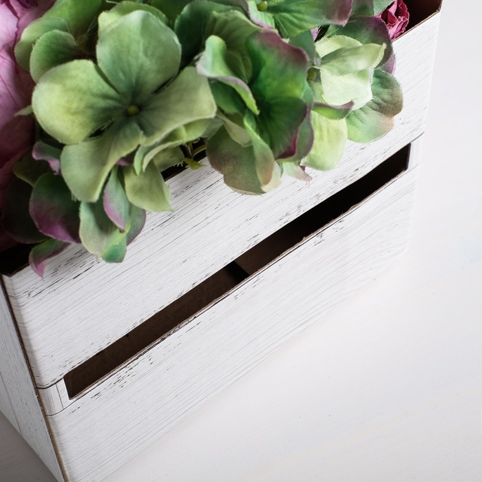 Коробка-ящик «Дерево», 19,3 х 14,5 х 15 см