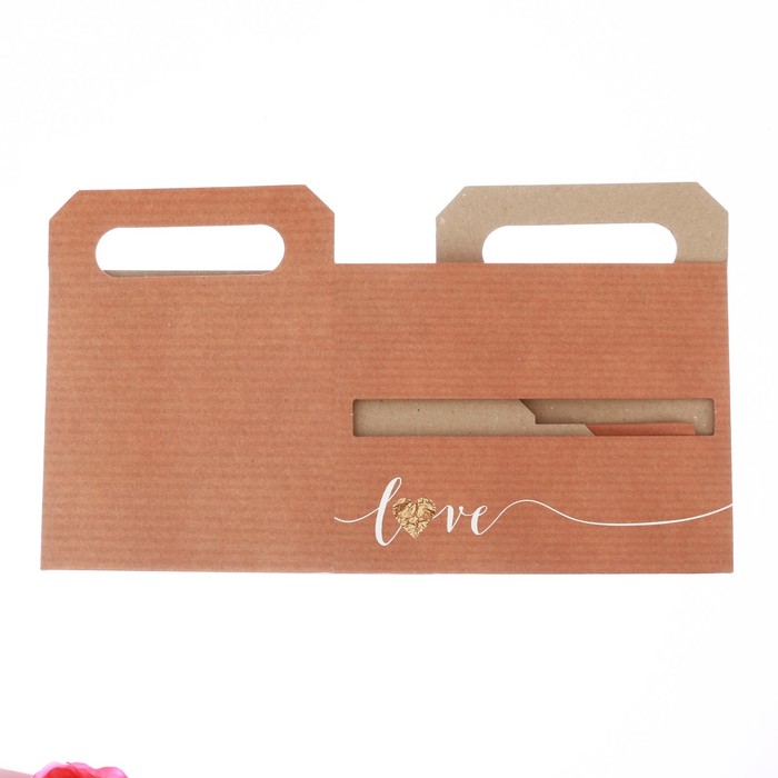 Коробка‒ящик Love, 19,3 х 14,5 х 15 см