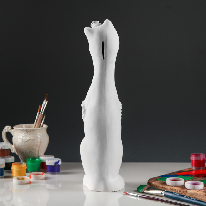 Копилка "кошка Мишель" под роспись