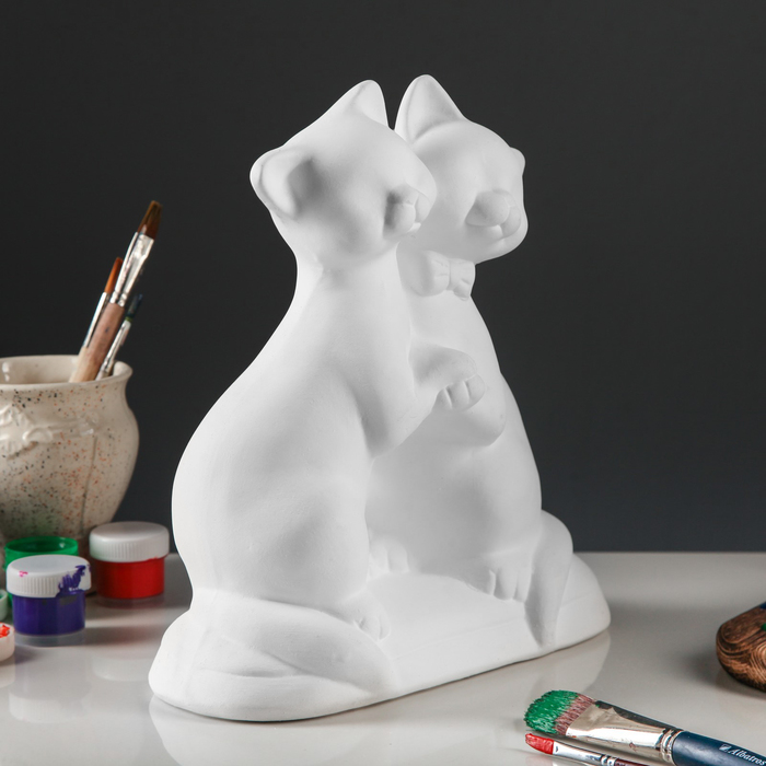 Копилка "Коты танцующие большие" под роспись