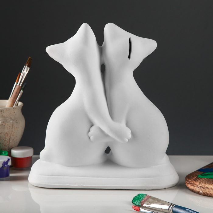 Копилка "Коты танцующие большие" под роспись