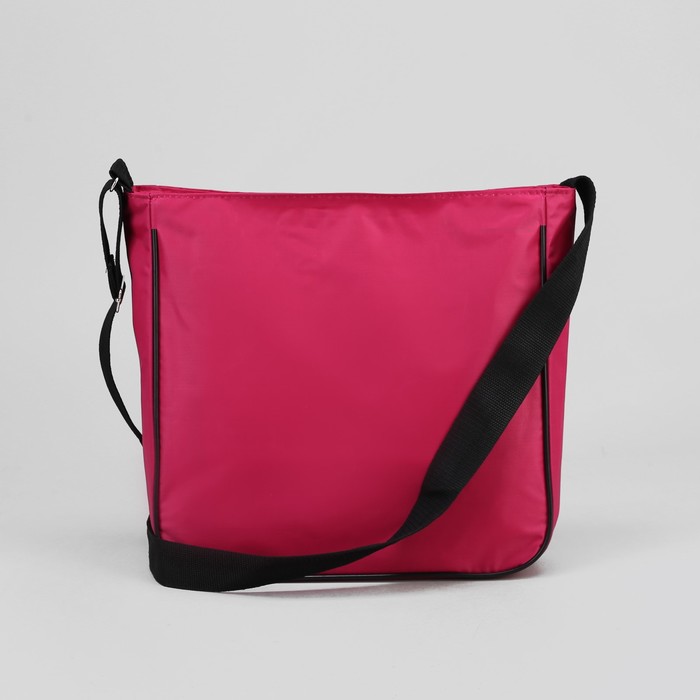 Сумка молодёжная "Розы", отдел на молнии, наружный карман, регулируемый ремень