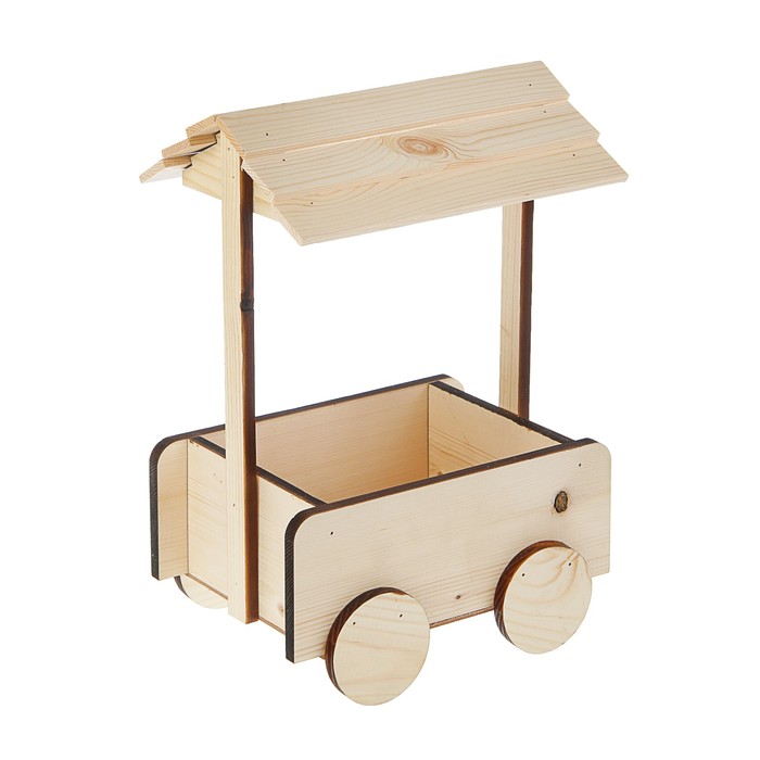 Кашпо декоративное "Колодец", 23,5 x 18 x 35 см