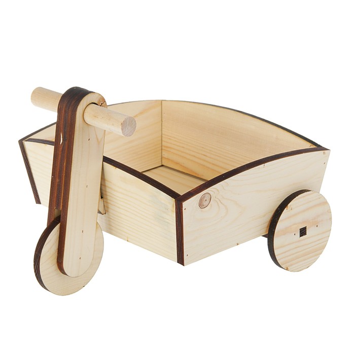 Кашпо декоративное "Велосипед", 30 x 22 x 28 см