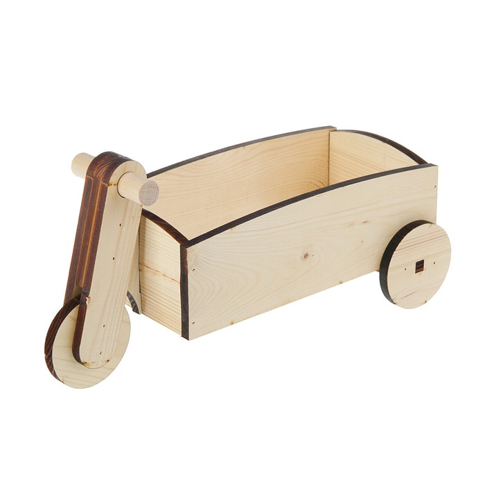 Кашпо декоративное "Велосипед Оазис", 37 x 16 x19 - 9 см