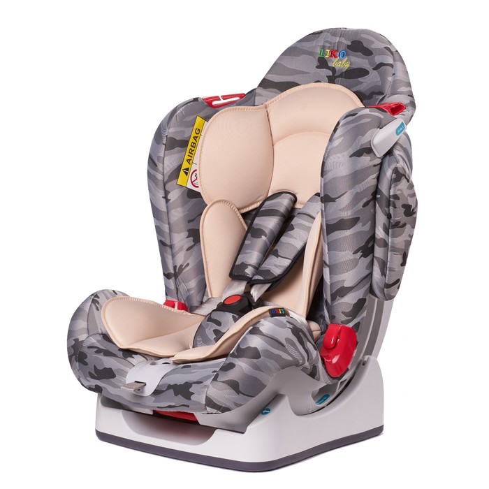 Автокресло LB 510, группа 0+/1/2, цвет Серый/Камуфляж