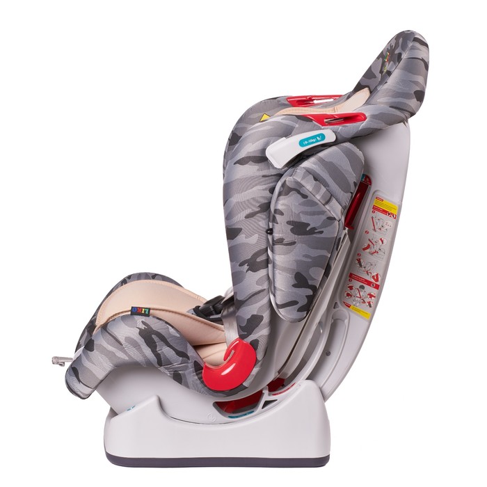 Автокресло LB 510, группа 0+/1/2, цвет Серый/Камуфляж