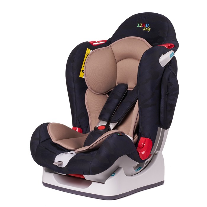 Автокресло LB 510, группа 0+/1/2, цвет Тёмно-синий/Камуфляж