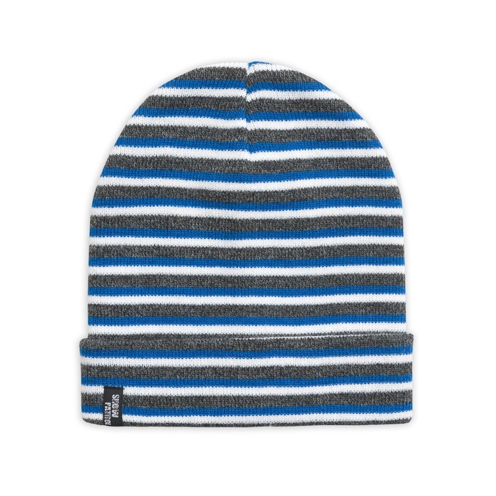 Шапка для мальчика, размер 53-54 см, цвет синий