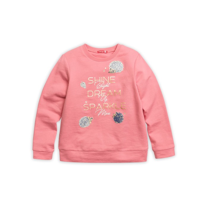 Толстовка для девочки, рост 92 см, цвет розовый