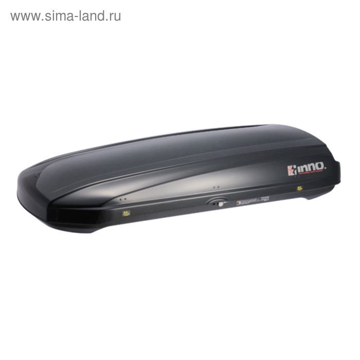 

Бокс пластиковый 400л, New Shadow 14, 2-х стороннее открытие, матовый, черный