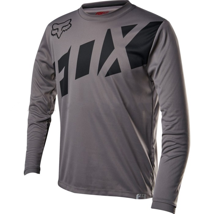 Джерси подростковая Fox Ranger LS Youth Jersey Graphite, S