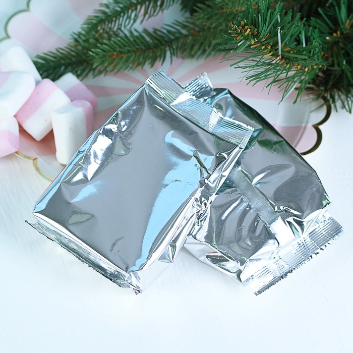 Чай чёрный в домике "С теплыми пожеланиями в Новый год" 100 г лимон и мята