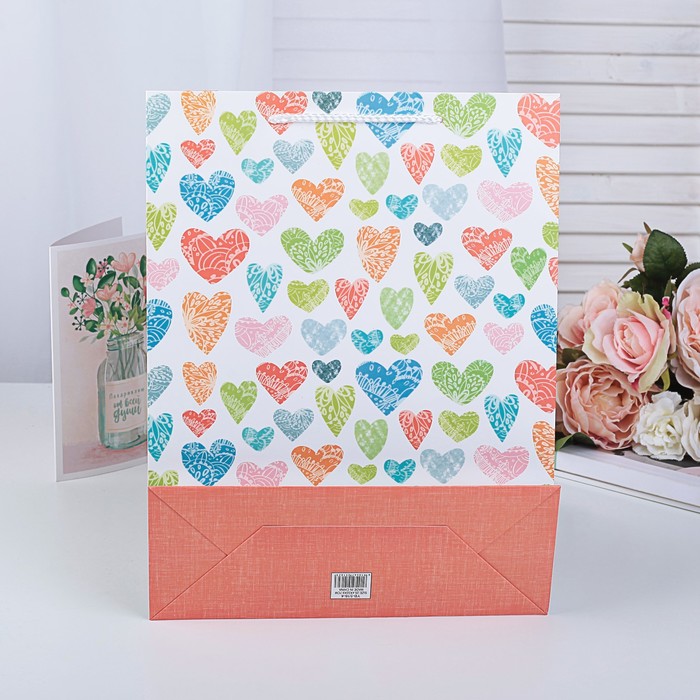 Пакет подарочный люкс, 31 х 41 х 12 см