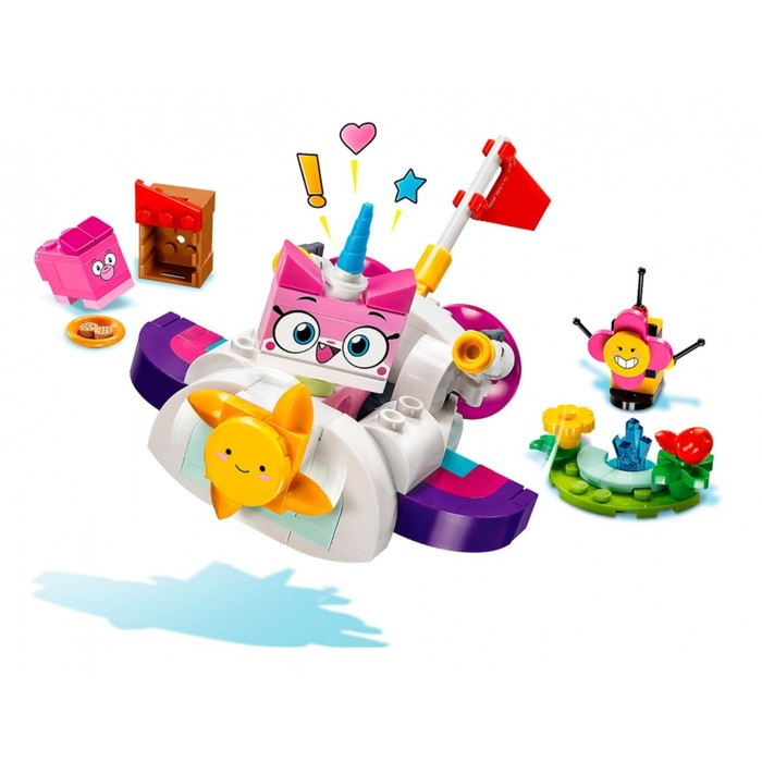 Конструктор «Машина-облако Юникитти», 126 деталей