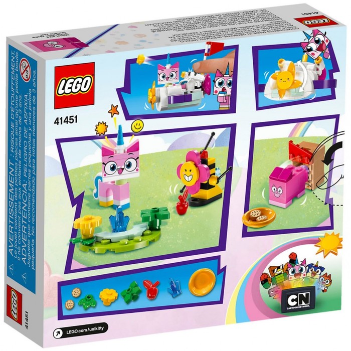 Конструктор «Машина-облако Юникитти», 126 деталей