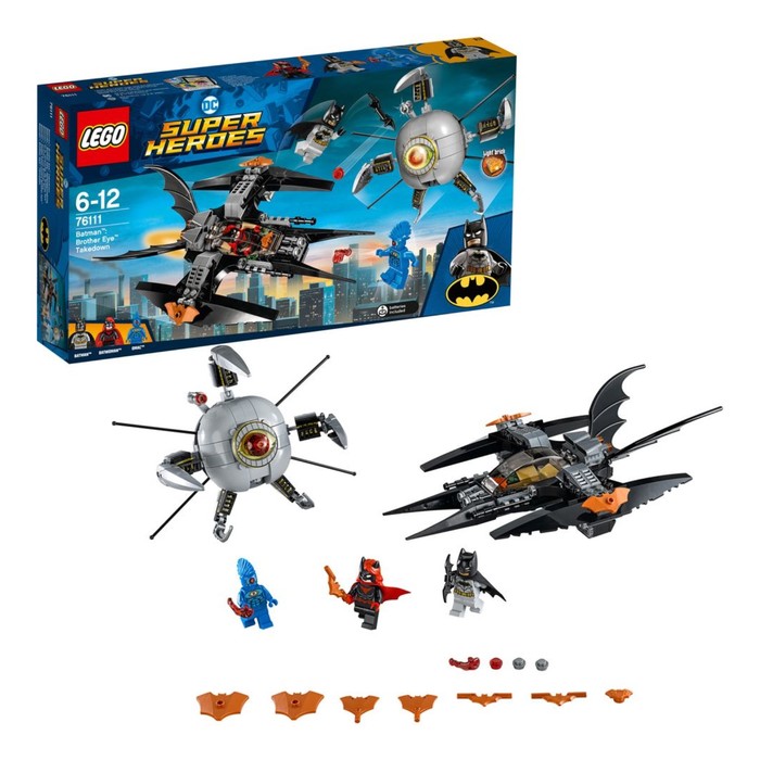 Конструктор "Супер Герои Бэтмен: ликвидация Глаза брата", 269 деталей