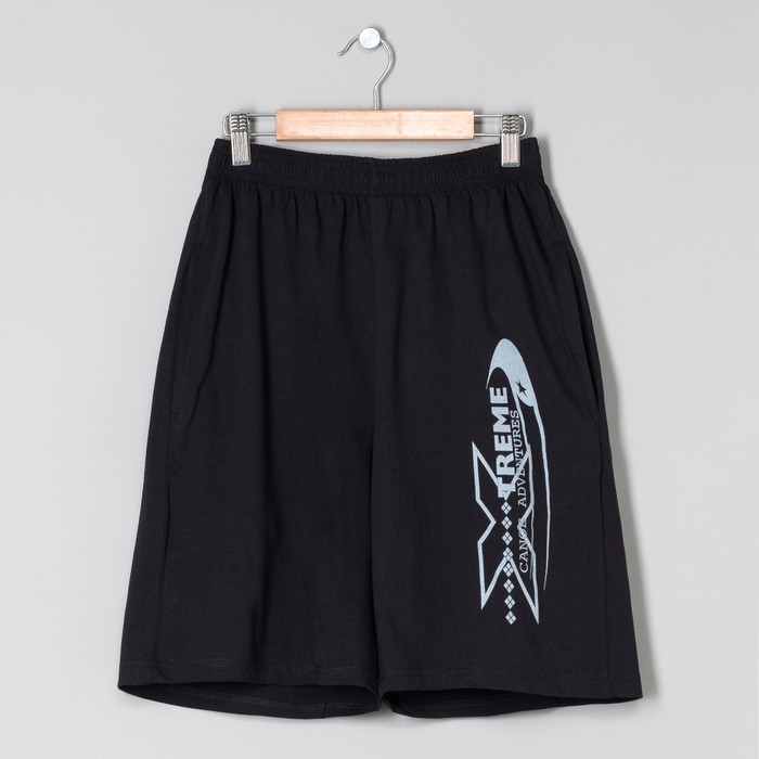 Шорты мужские 2003а цвет чёрный, р-р 56