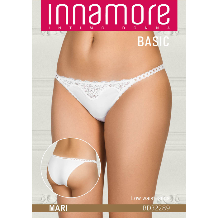 Трусы женские танга BD32289 Mari цвет чёрный (nero), р-р 42 (2)