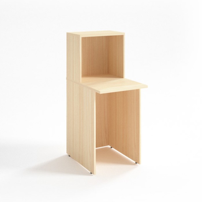 Приставка к ресепшн РМС.2, 500х680х1206(756) мм, клен