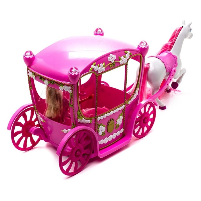 Кукла "Штеффи" в сказочной карете, 60 см