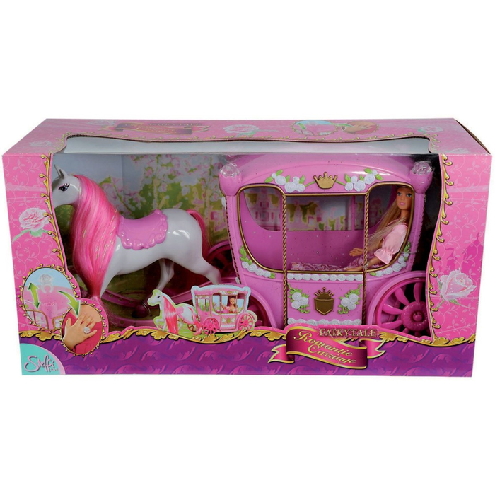 Кукла "Штеффи" в сказочной карете, 60 см