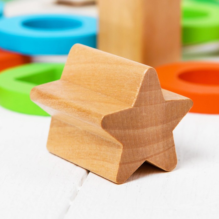 Пирамидка логическая "Лягушонок"