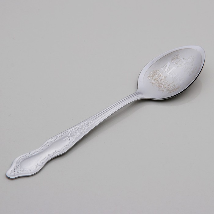 Ложка чайная с гравировкой "Макс"