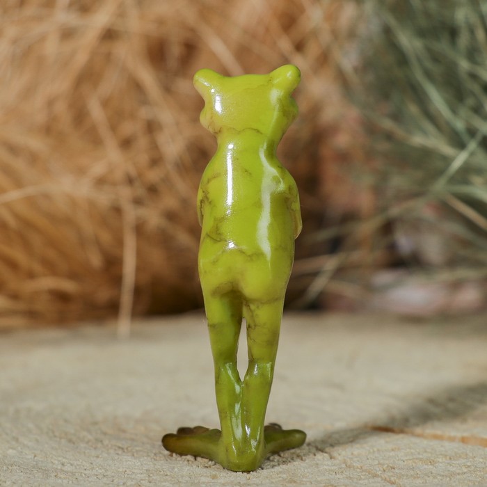 Сувенир полистоун "Лягушонок" 2,5х3,5х7,5 см