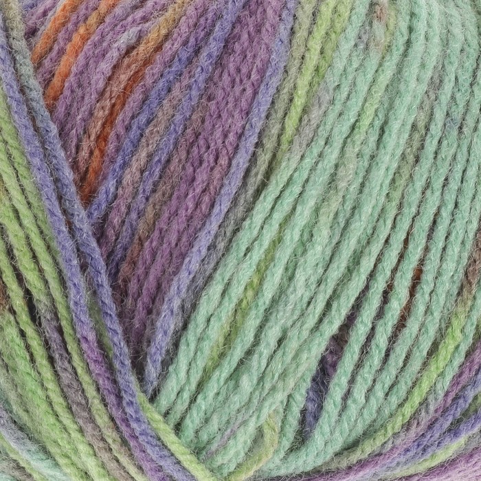 Пряжа "Карамелька принт" 100% акрил 175м/50гр (22324 принт)