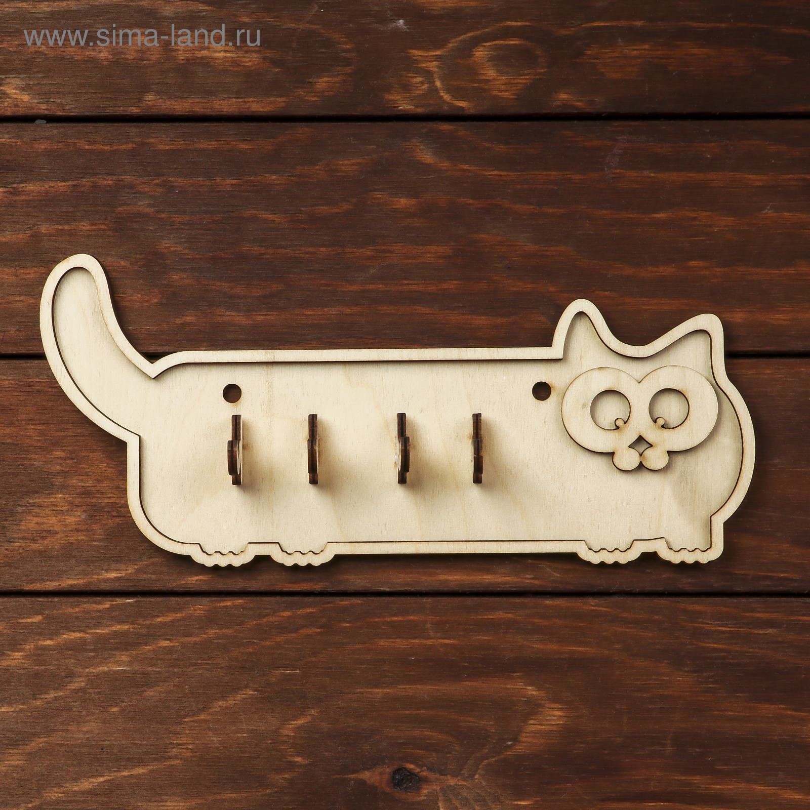 вешалка для ключей кошки