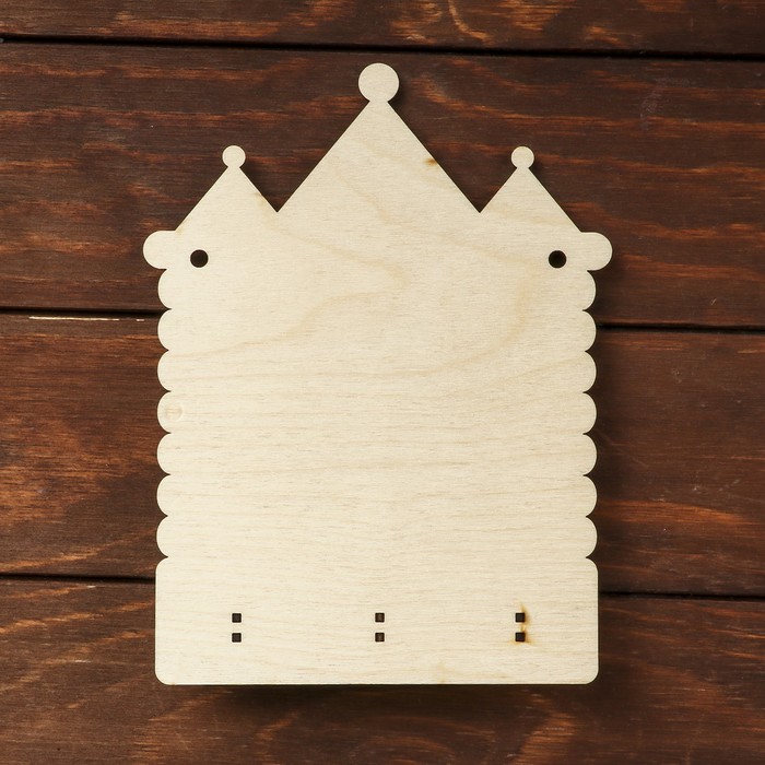 Вешалка "Белка" из фанеры, набор 5 деталей 16х21,5см