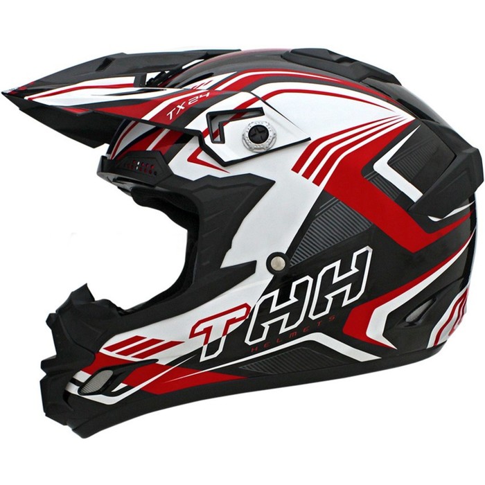 Шлем кросс TX-24 red/black, XL