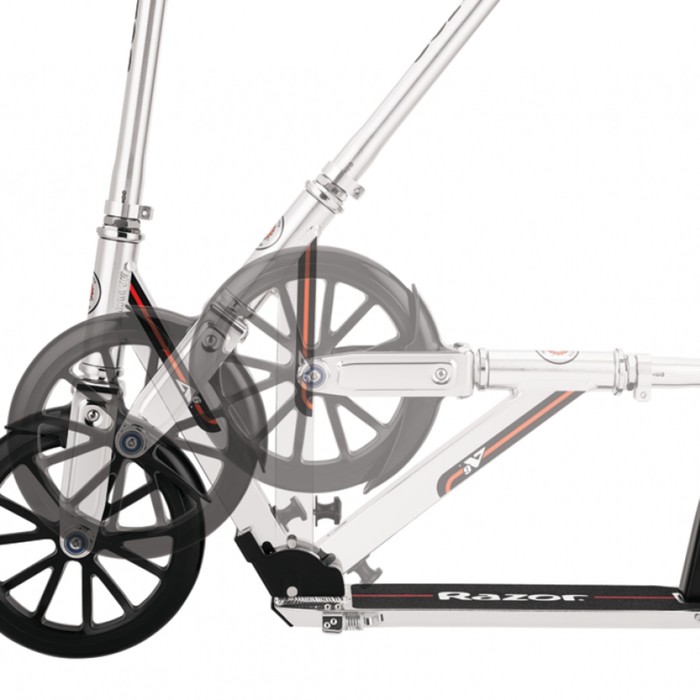Самокат Razor A6, серебристый