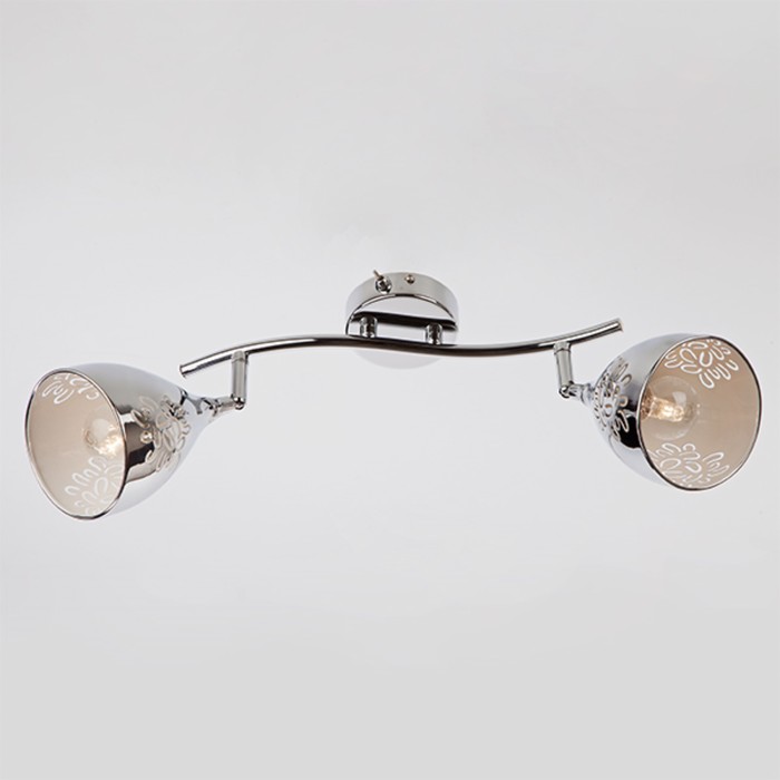 Светильник Vivaldi 2x40Вт Е14 хром 34,5x21x21см