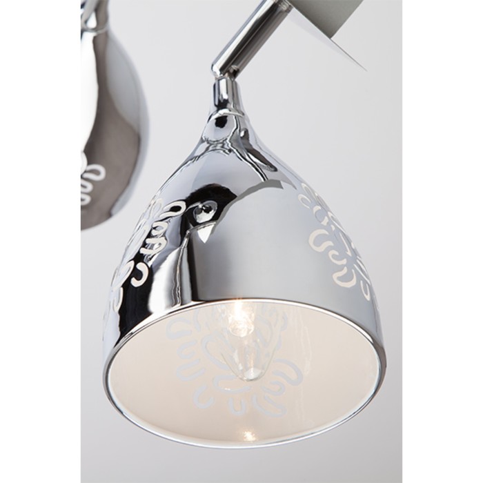 Светильник Vivaldi 4x40Вт Е14 хром 22x22x22см