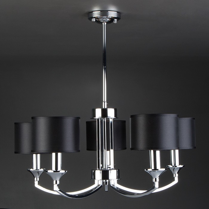 Люстра Diana 5x40Вт Е14 хром 62x62x57,5см