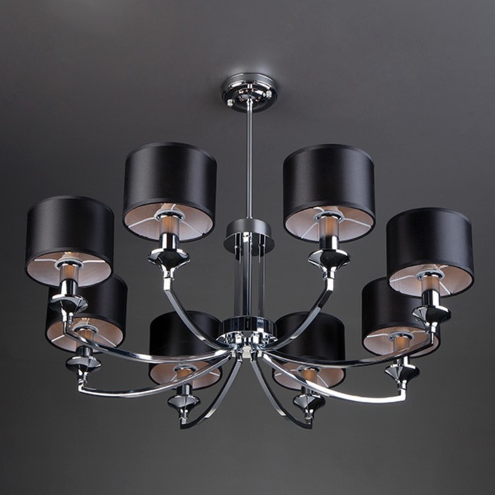 Люстра Diana 8x40Вт Е14 хром 75x75x57,5см