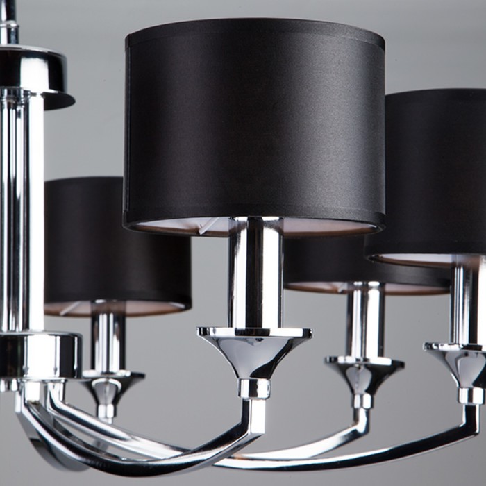 Люстра Diana 8x40Вт Е14 хром 75x75x57,5см