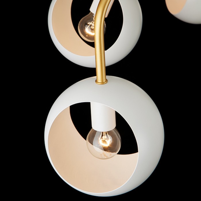 Люстра Luca 6x40Вт Е14 золото 87x87x80см