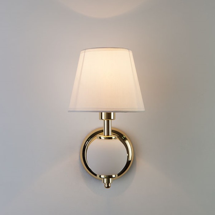 Бра Luna 1x40Вт Е14 золото 17x14x21см