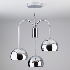 

Люстра Solario 3x60Вт Е14 хром 41x41x50см