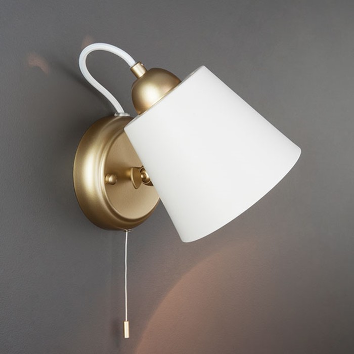 Бра Frozen 1x60Вт Е27 золото 20x14x19см