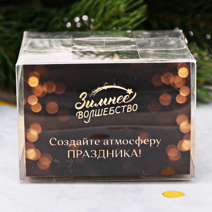 Свеча "На счастье!", 5 см