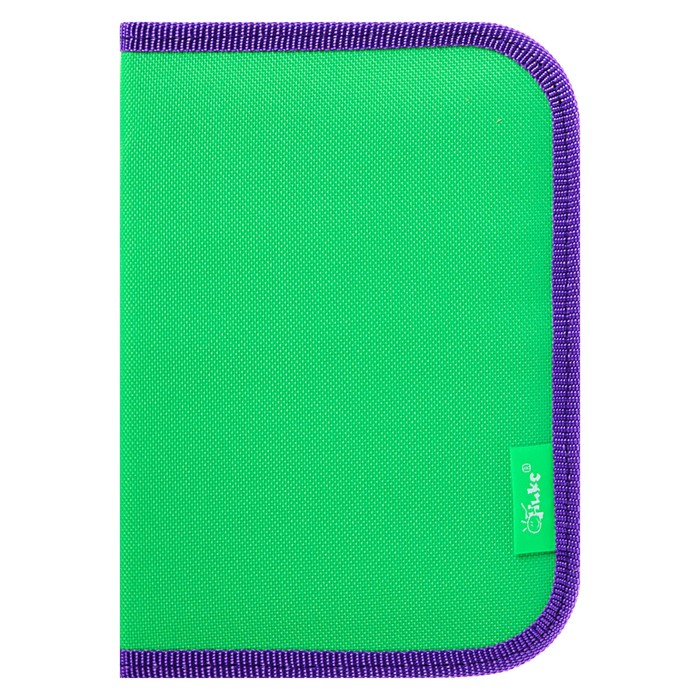 Пенал 1 секция 130*190 ткань ПКТ 04-42 "Салатовый-фиолетовый" 56316