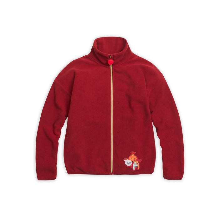 Куртка для девочки, рост 116 см, цвет бордовый