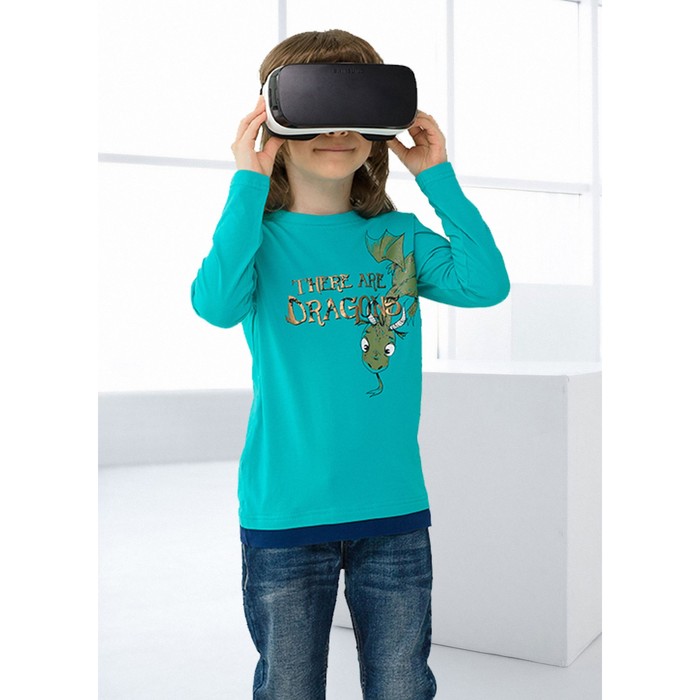 Джемпер для мальчика, рост 86 см, цвет ментол