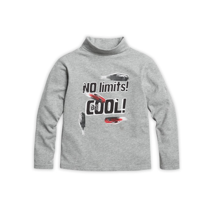 Джемпер для мальчика, рост 98 см, цвет серый