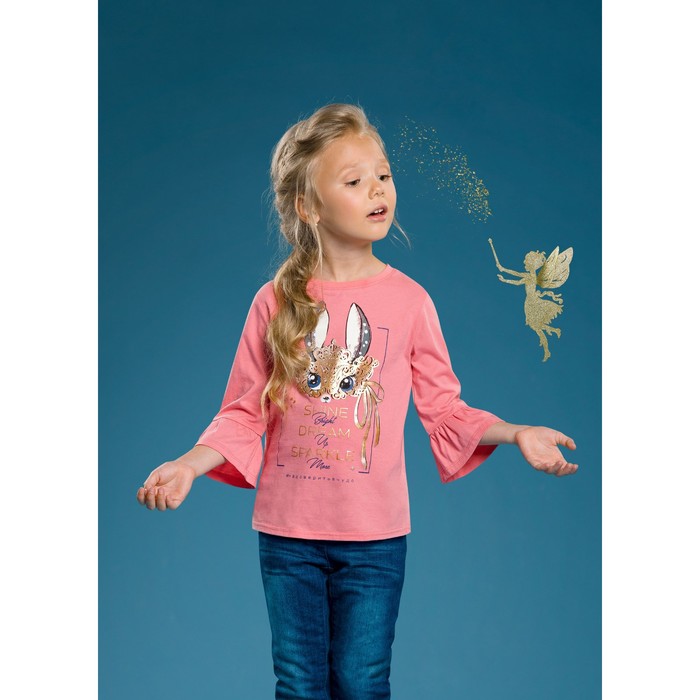 Джемпер для девочки, рост 86 см, цвет розовый