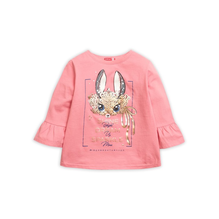 Джемпер для девочки, рост 92 см, цвет розовый